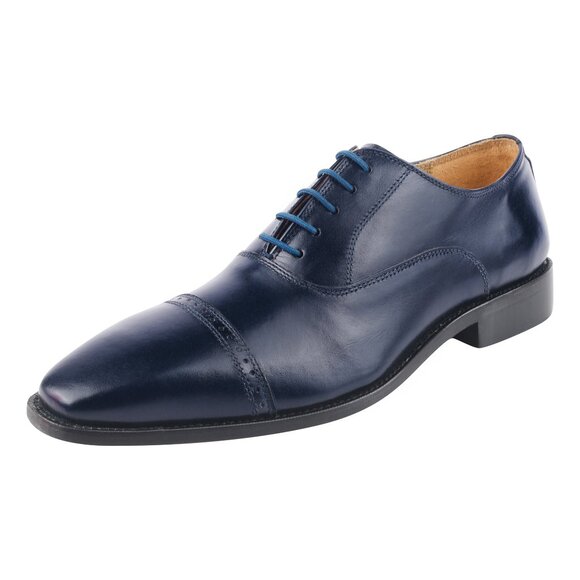 LIBERTYZENO Mens Genuine Leather Lace Up Oxford Dress Sho… main image 4